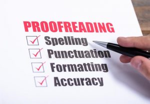 110111English Proofreading / Content Editing